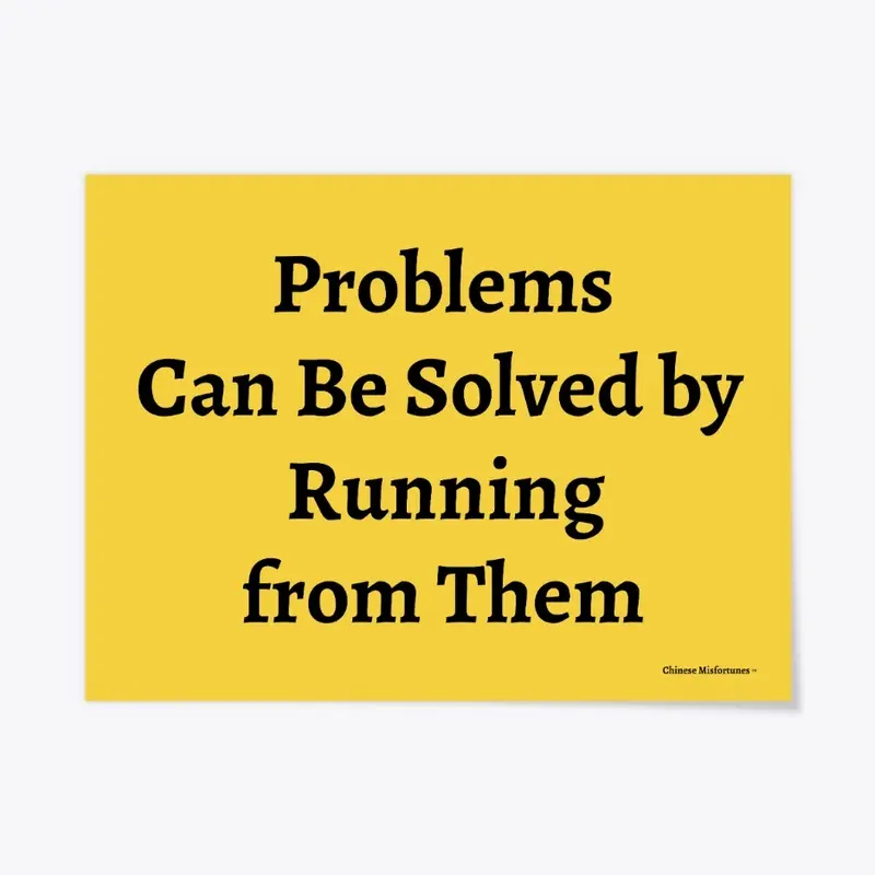 Problems Can Be Solved by Running. (Txt)